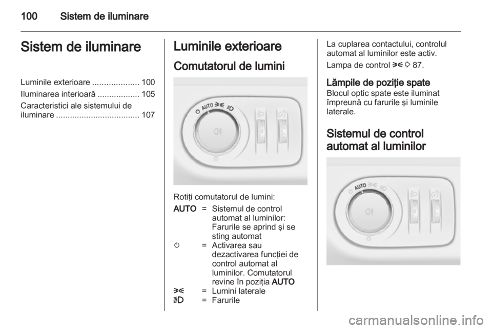 OPEL CORSA 2012  Manual de utilizare (in Romanian) 