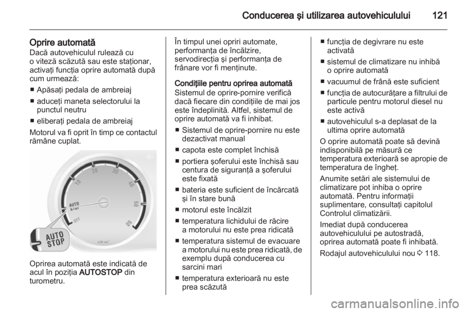 OPEL CORSA 2012  Manual de utilizare (in Romanian) 