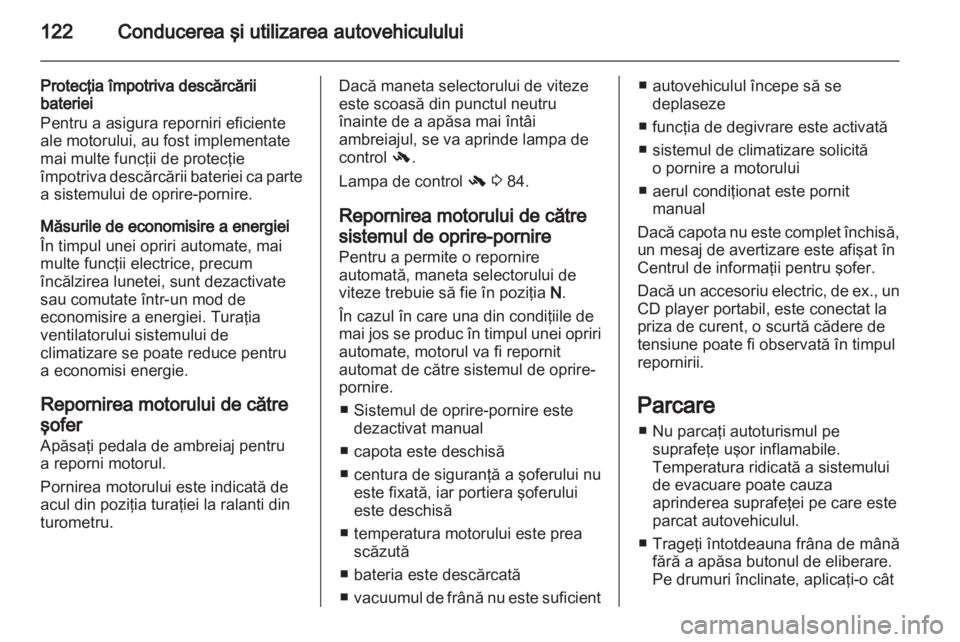OPEL CORSA 2012  Manual de utilizare (in Romanian) 