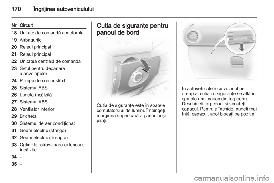 OPEL CORSA 2012  Manual de utilizare (in Romanian) 