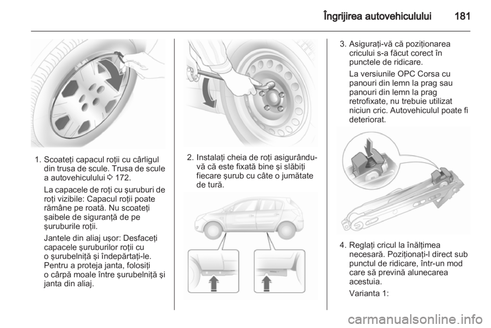 OPEL CORSA 2012  Manual de utilizare (in Romanian) 