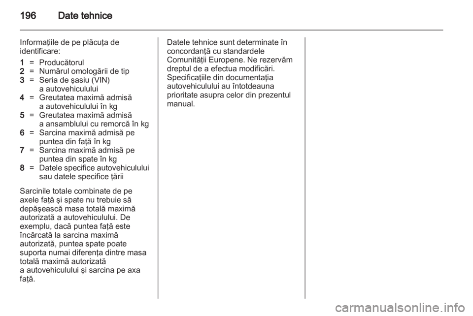 OPEL CORSA 2012  Manual de utilizare (in Romanian) 