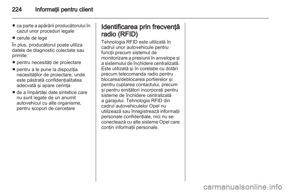 OPEL CORSA 2012  Manual de utilizare (in Romanian) 