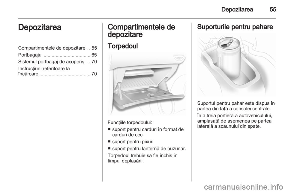 OPEL CORSA 2012  Manual de utilizare (in Romanian) 