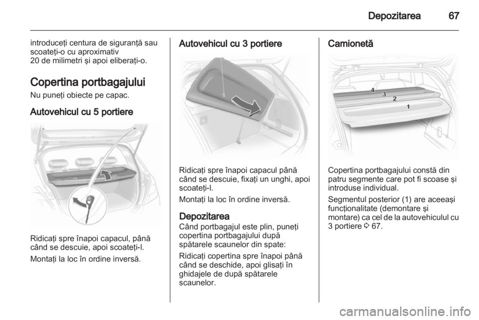 OPEL CORSA 2012  Manual de utilizare (in Romanian) 