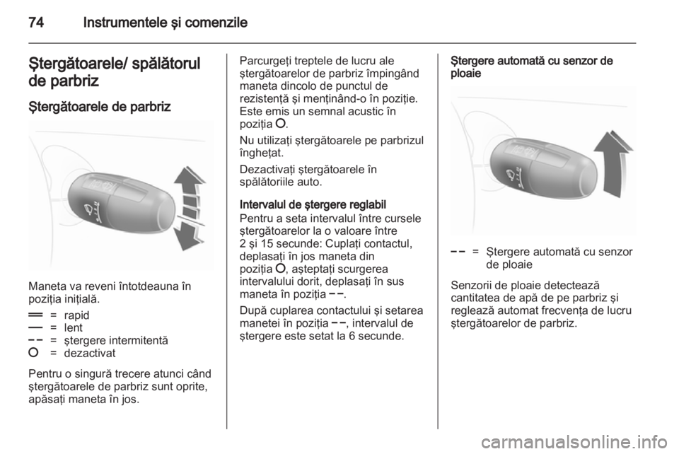 OPEL CORSA 2012  Manual de utilizare (in Romanian) 