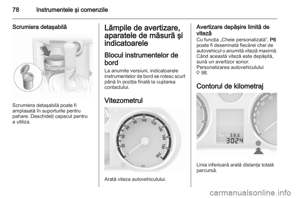 OPEL CORSA 2012  Manual de utilizare (in Romanian) 