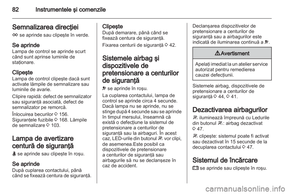 OPEL CORSA 2012  Manual de utilizare (in Romanian) 