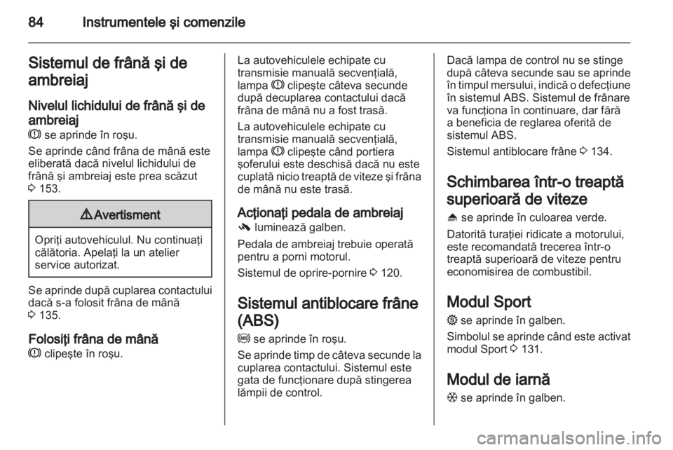OPEL CORSA 2012  Manual de utilizare (in Romanian) 