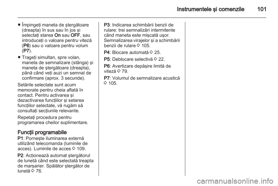 OPEL CORSA 2012.5  Manual de utilizare (in Romanian) 