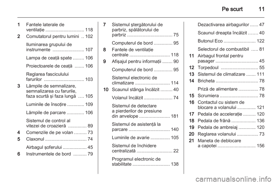 OPEL CORSA 2012.5  Manual de utilizare (in Romanian) 