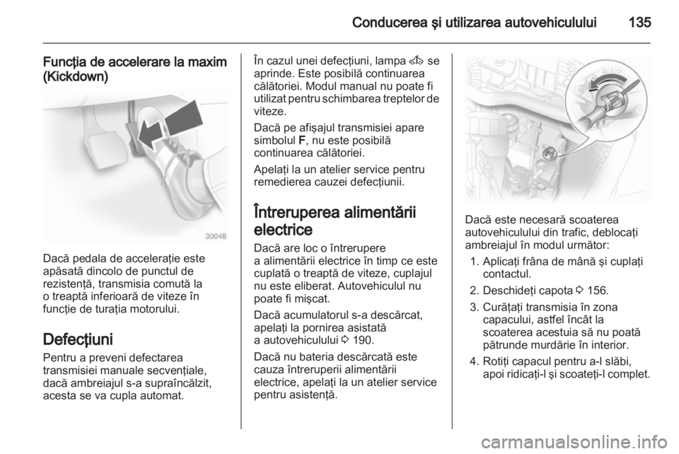 OPEL CORSA 2012.5  Manual de utilizare (in Romanian) 