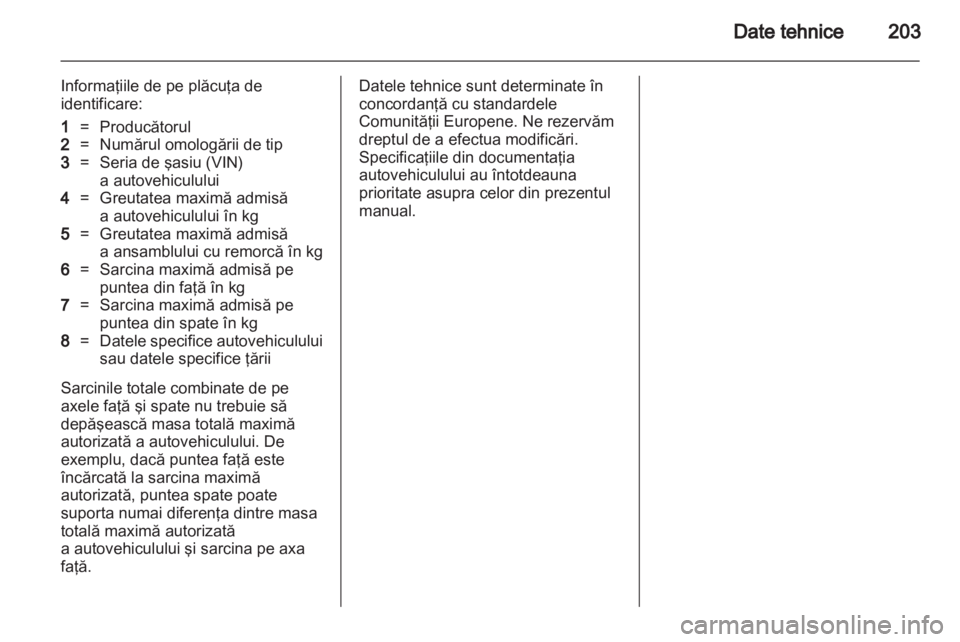 OPEL CORSA 2012.5  Manual de utilizare (in Romanian) 