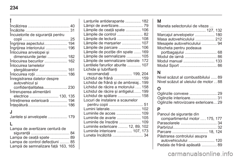OPEL CORSA 2012.5  Manual de utilizare (in Romanian) 