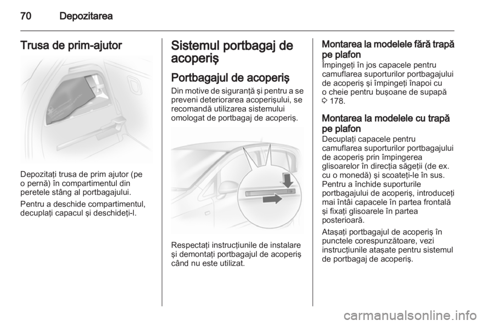 OPEL CORSA 2012.5  Manual de utilizare (in Romanian) 