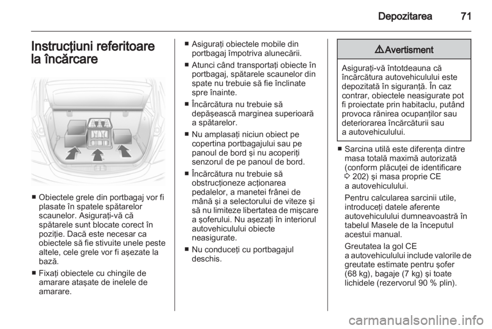 OPEL CORSA 2012.5  Manual de utilizare (in Romanian) 