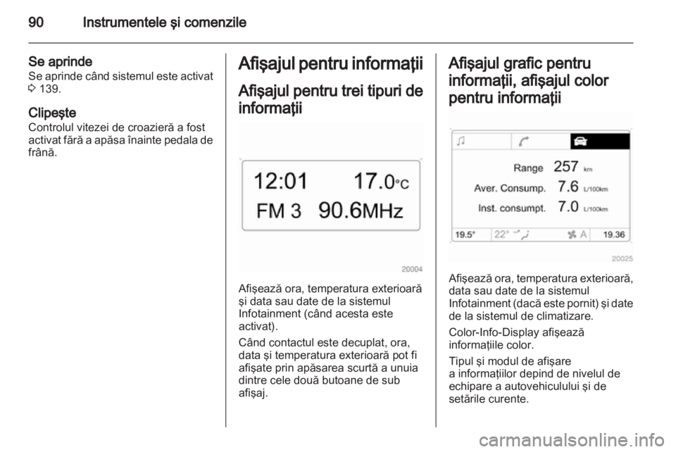 OPEL CORSA 2012.5  Manual de utilizare (in Romanian) 