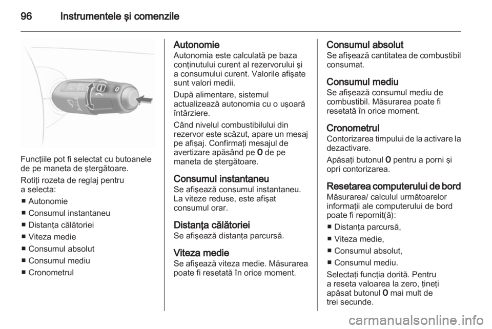 OPEL CORSA 2012.5  Manual de utilizare (in Romanian) 