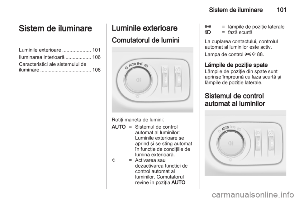 OPEL CORSA 2013  Manual de utilizare (in Romanian) 