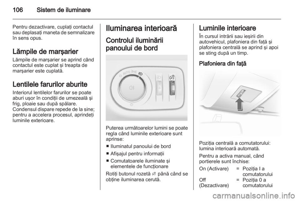 OPEL CORSA 2013  Manual de utilizare (in Romanian) 