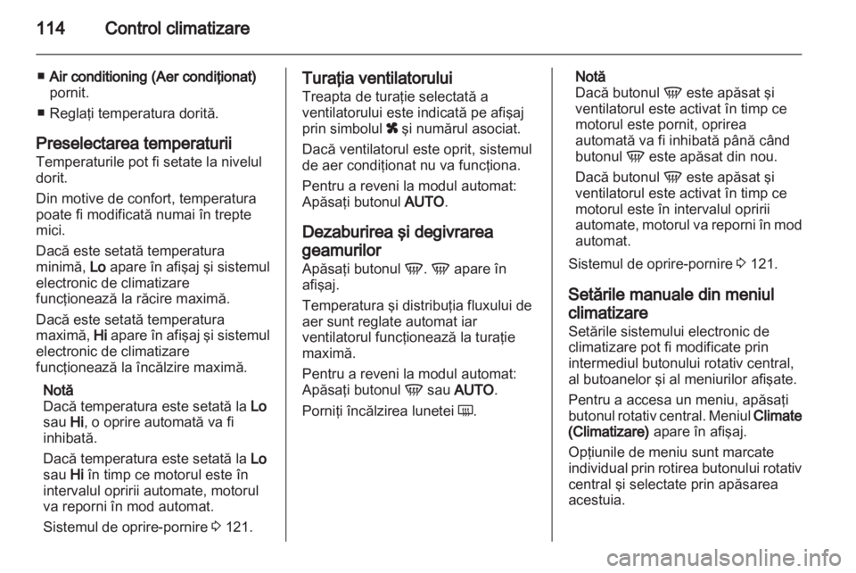 OPEL CORSA 2013  Manual de utilizare (in Romanian) 