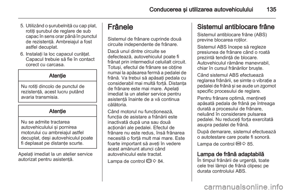 OPEL CORSA 2013  Manual de utilizare (in Romanian) 