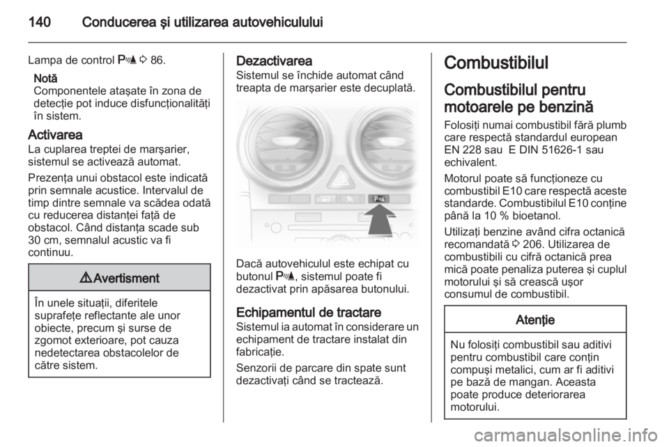 OPEL CORSA 2013  Manual de utilizare (in Romanian) 