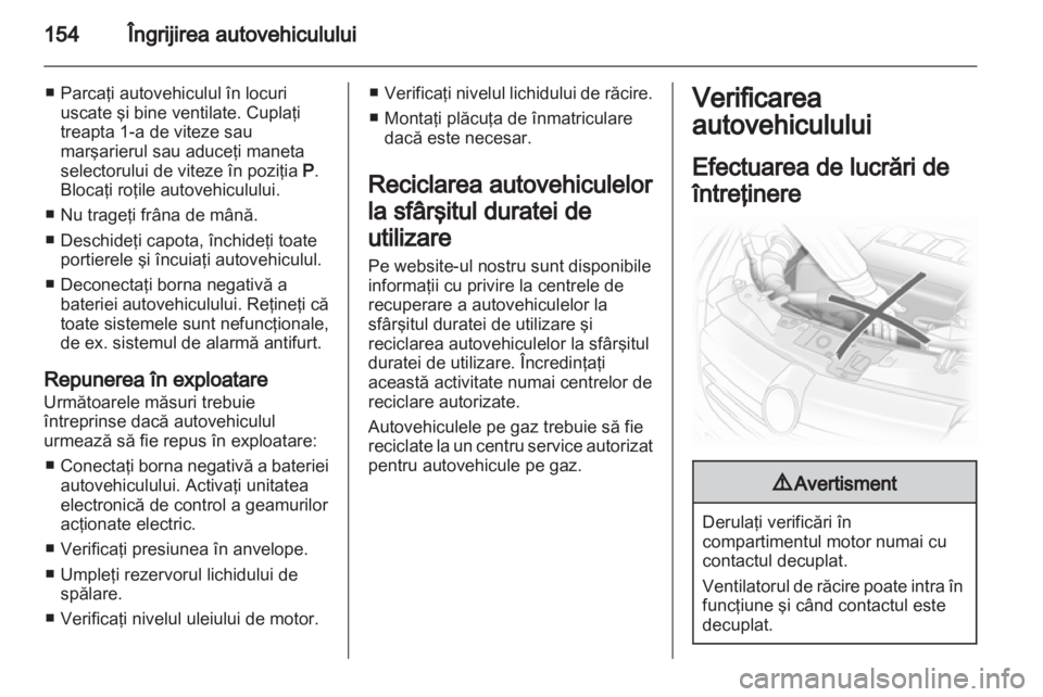 OPEL CORSA 2013  Manual de utilizare (in Romanian) 