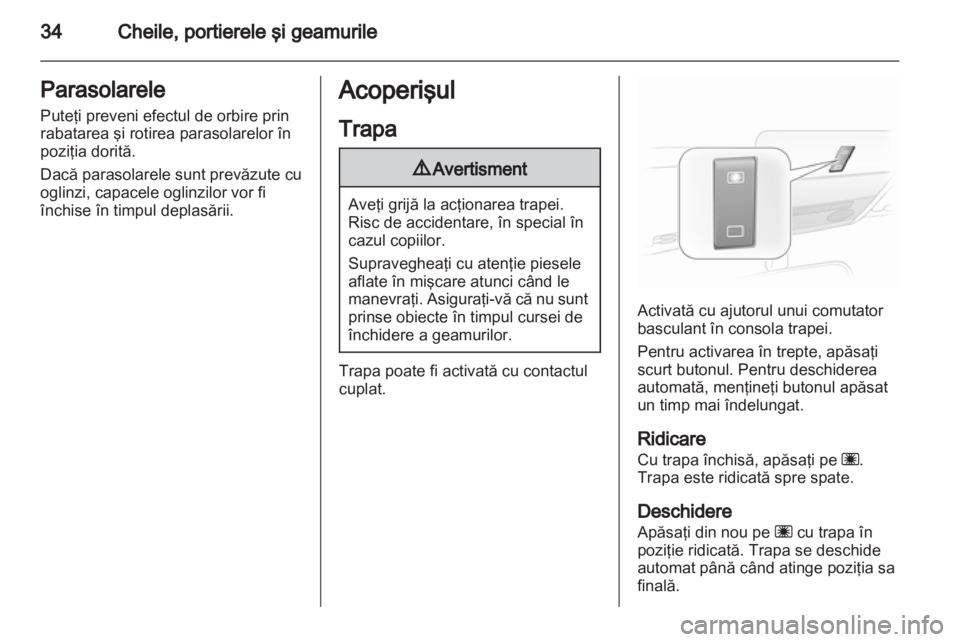 OPEL CORSA 2013  Manual de utilizare (in Romanian) 