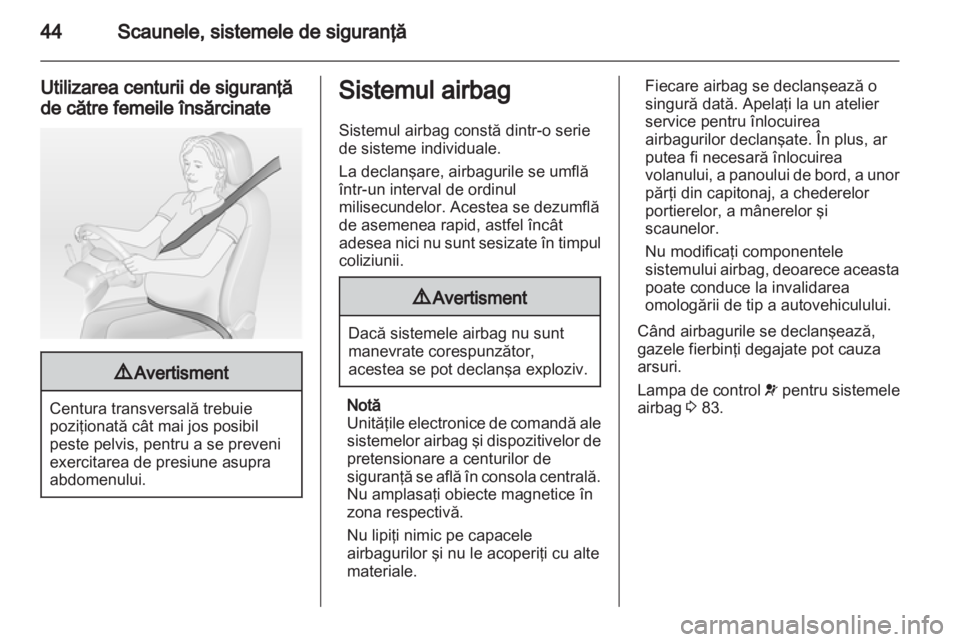 OPEL CORSA 2013  Manual de utilizare (in Romanian) 
