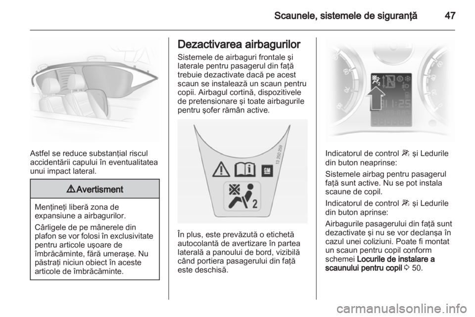 OPEL CORSA 2013  Manual de utilizare (in Romanian) 