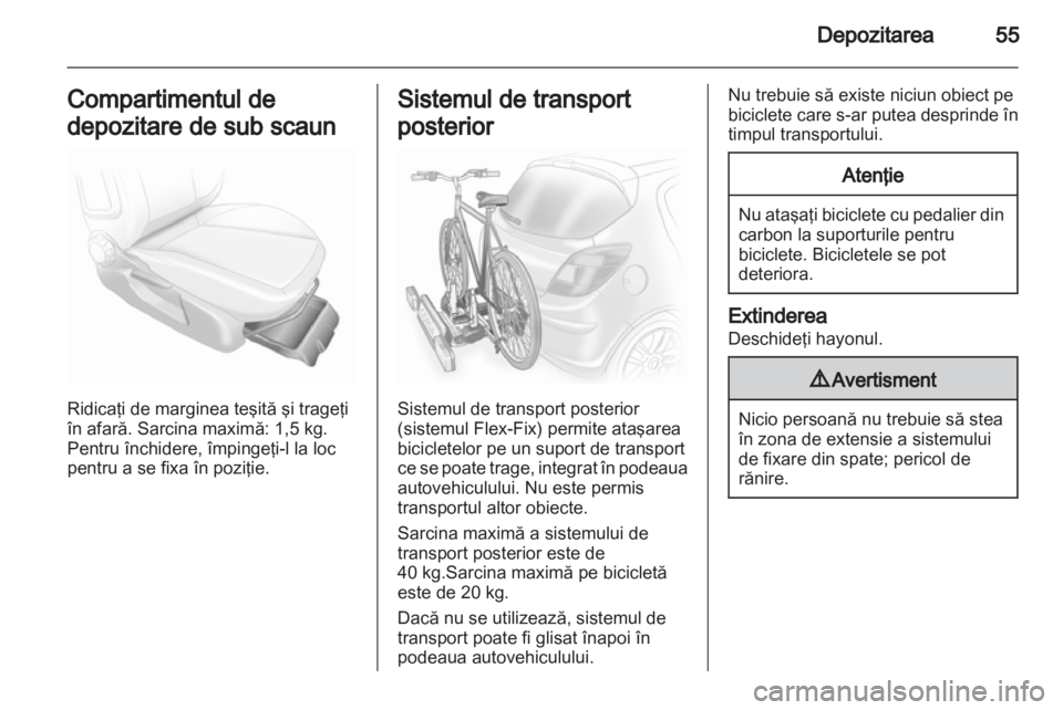 OPEL CORSA 2013  Manual de utilizare (in Romanian) 