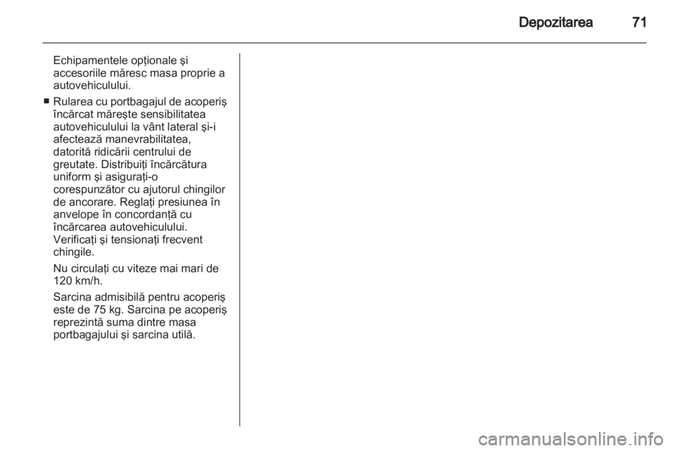 OPEL CORSA 2013  Manual de utilizare (in Romanian) 