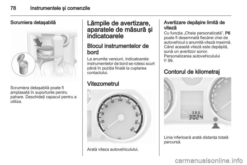 OPEL CORSA 2013  Manual de utilizare (in Romanian) 