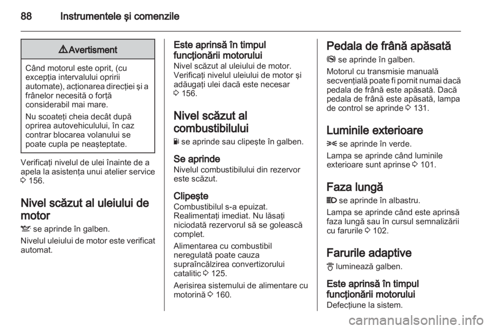 OPEL CORSA 2013  Manual de utilizare (in Romanian) 