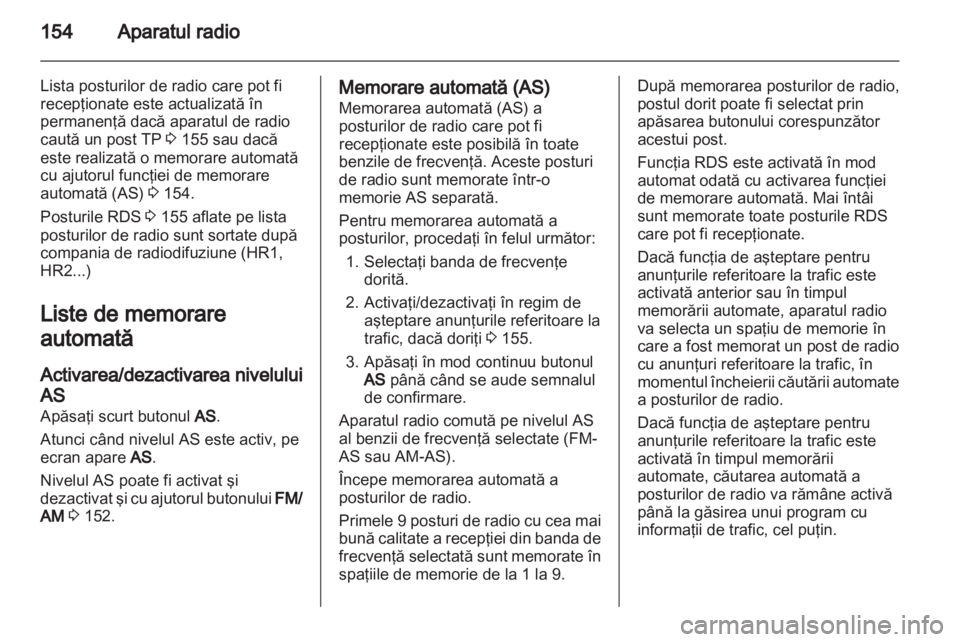 OPEL CORSA 2013.5  Manual pentru sistemul Infotainment (in Romanian) 