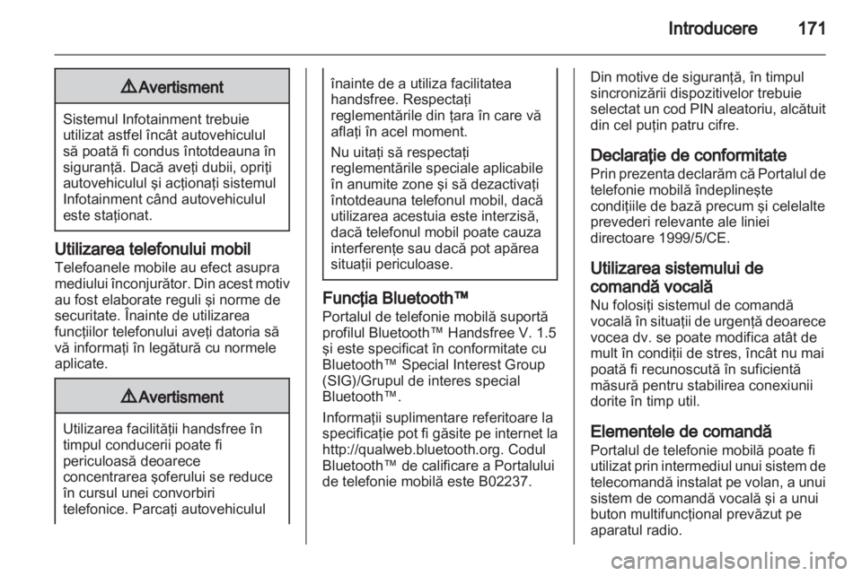 OPEL CORSA 2013.5  Manual pentru sistemul Infotainment (in Romanian) 