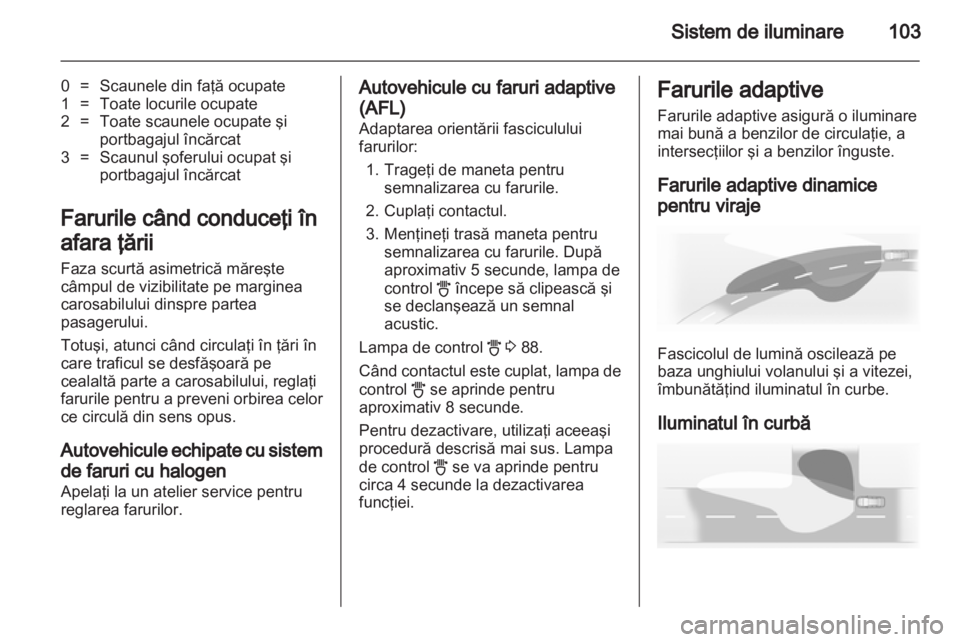 OPEL CORSA 2013.5  Manual de utilizare (in Romanian) 
