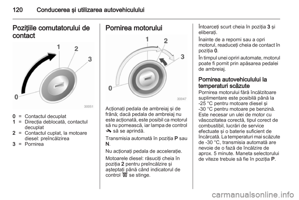 OPEL CORSA 2013.5  Manual de utilizare (in Romanian) 