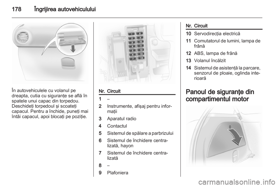 OPEL CORSA 2013.5  Manual de utilizare (in Romanian) 