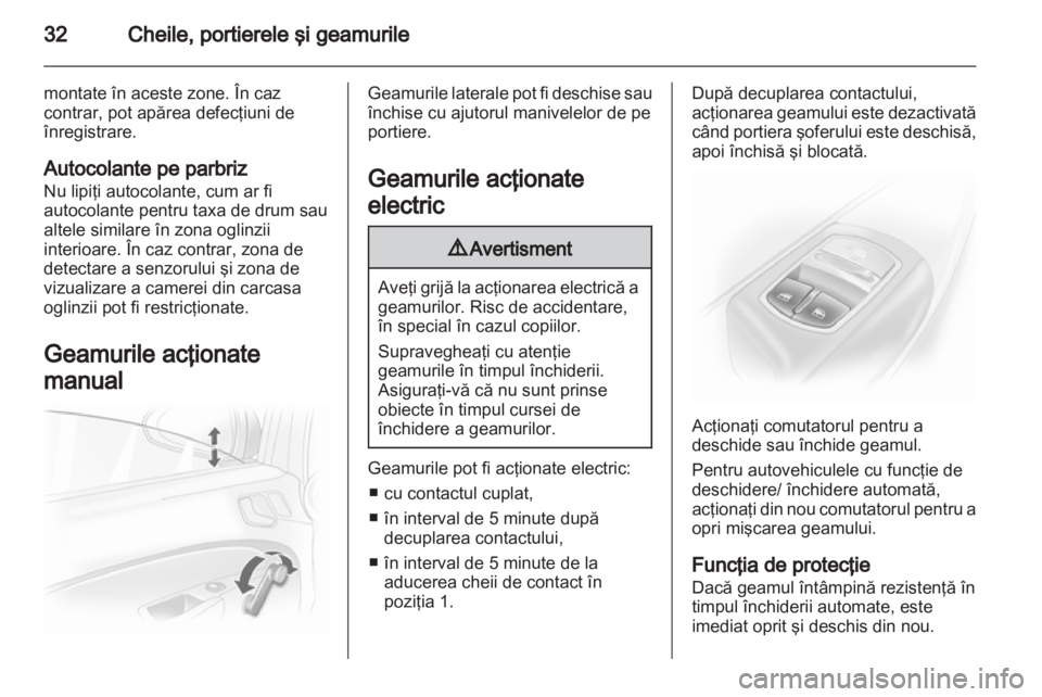 OPEL CORSA 2013.5  Manual de utilizare (in Romanian) 
