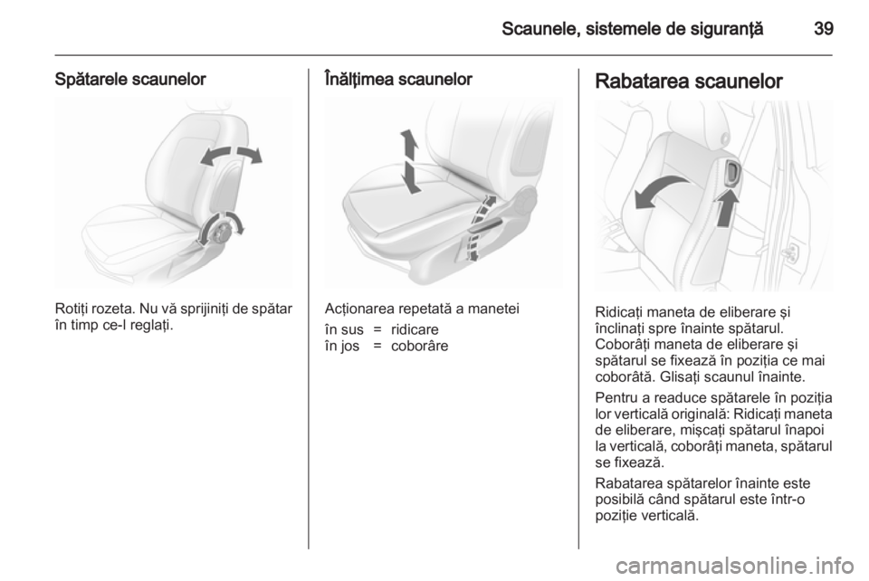 OPEL CORSA 2013.5  Manual de utilizare (in Romanian) 