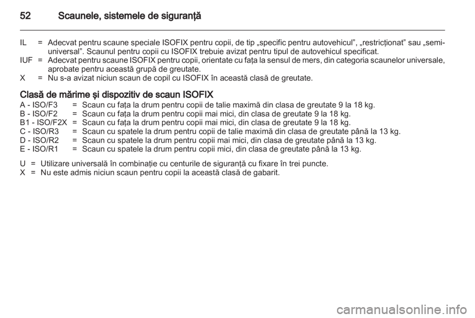 OPEL CORSA 2013.5  Manual de utilizare (in Romanian) 