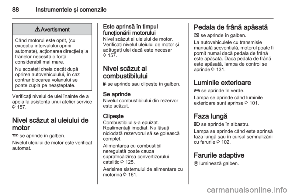 OPEL CORSA 2013.5  Manual de utilizare (in Romanian) 