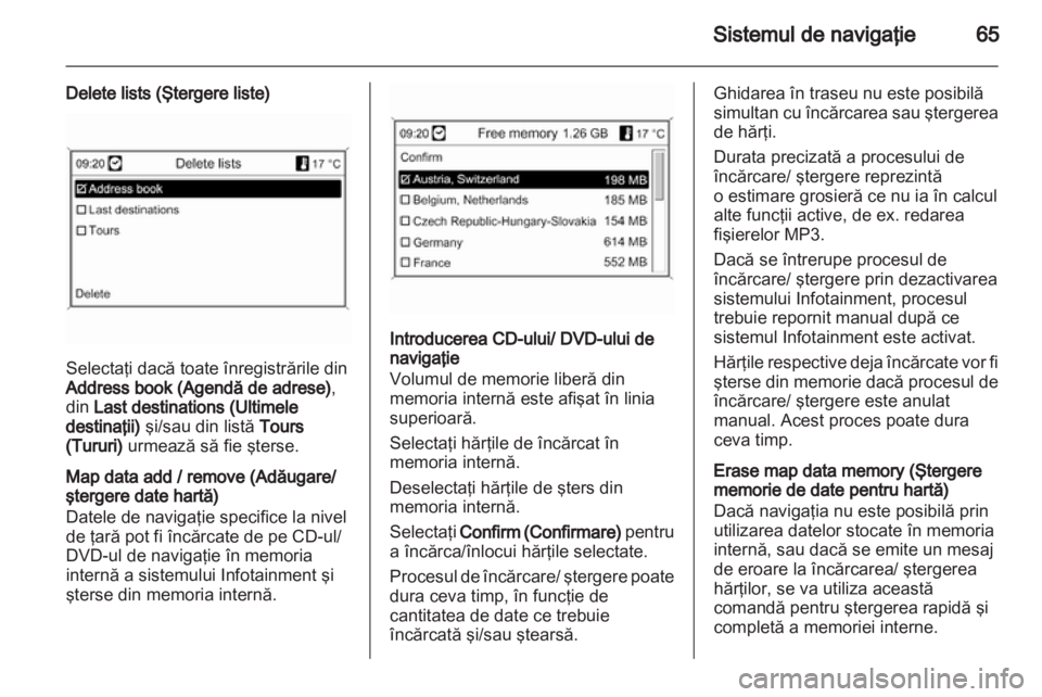 OPEL INSIGNIA 2010.5  Manual pentru sistemul Infotainment (in Romanian) 
