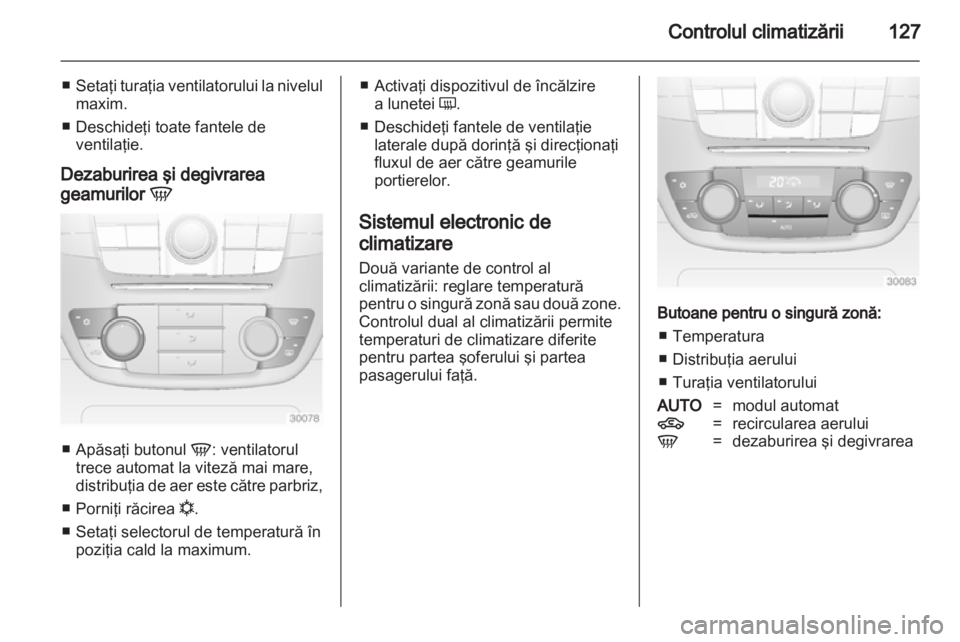 OPEL INSIGNIA 2010.5  Manual de utilizare (in Romanian) 