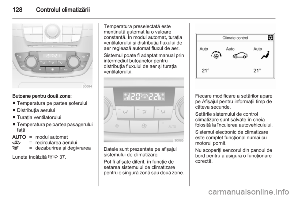 OPEL INSIGNIA 2010.5  Manual de utilizare (in Romanian) 