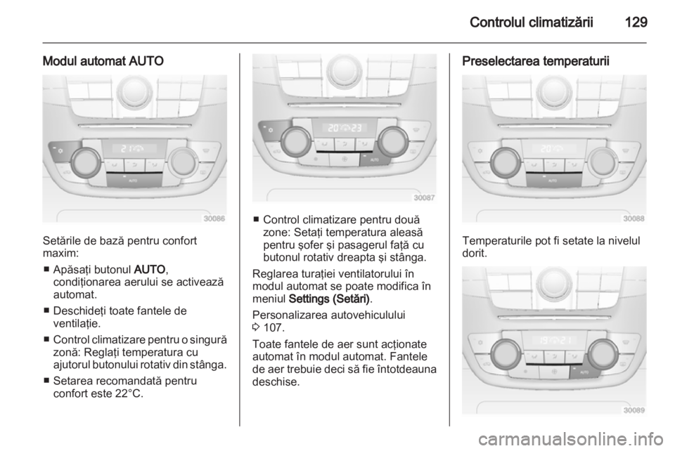 OPEL INSIGNIA 2010.5  Manual de utilizare (in Romanian) 