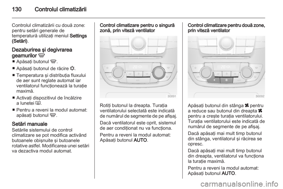 OPEL INSIGNIA 2010.5  Manual de utilizare (in Romanian) 