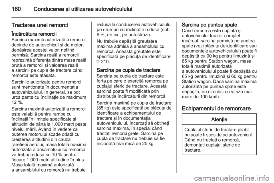 OPEL INSIGNIA 2010.5  Manual de utilizare (in Romanian) 